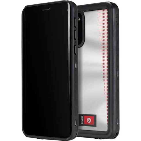 Tunisia Soccer Flag Galaxy S20 Waterproof Case